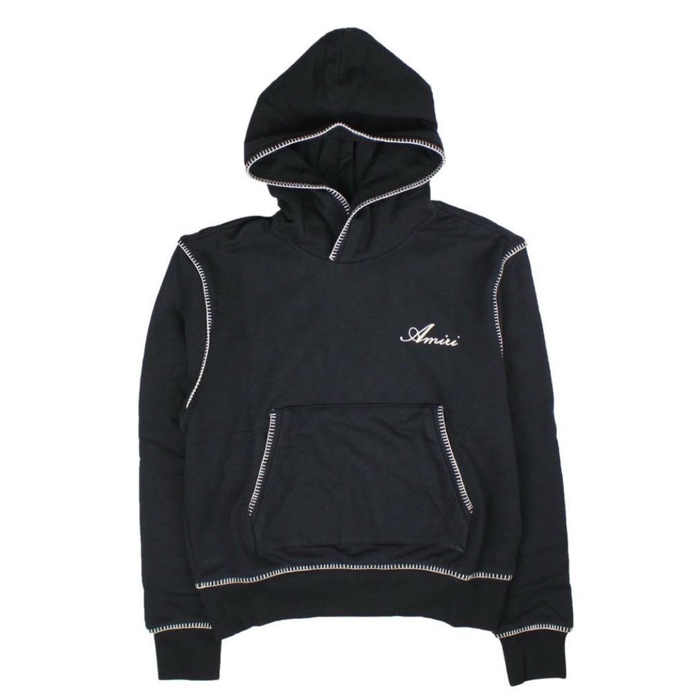 Amiri Stitch Logo Hoodie